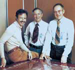 Основатели Intel: Роберт Нойс, Гордон Мур и Эндрю Гроув